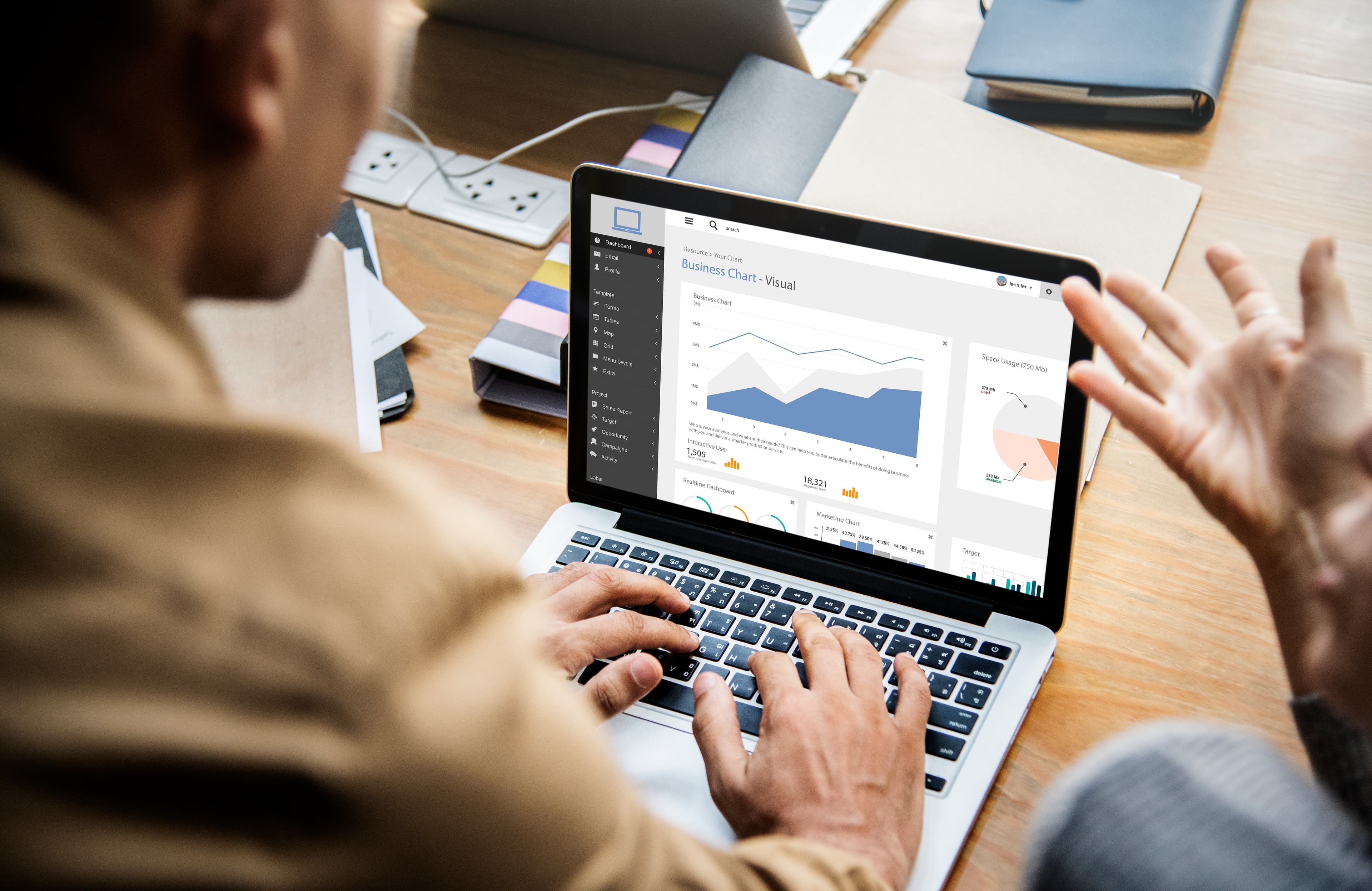 Goal-oriented digital marketing visual for this service section
