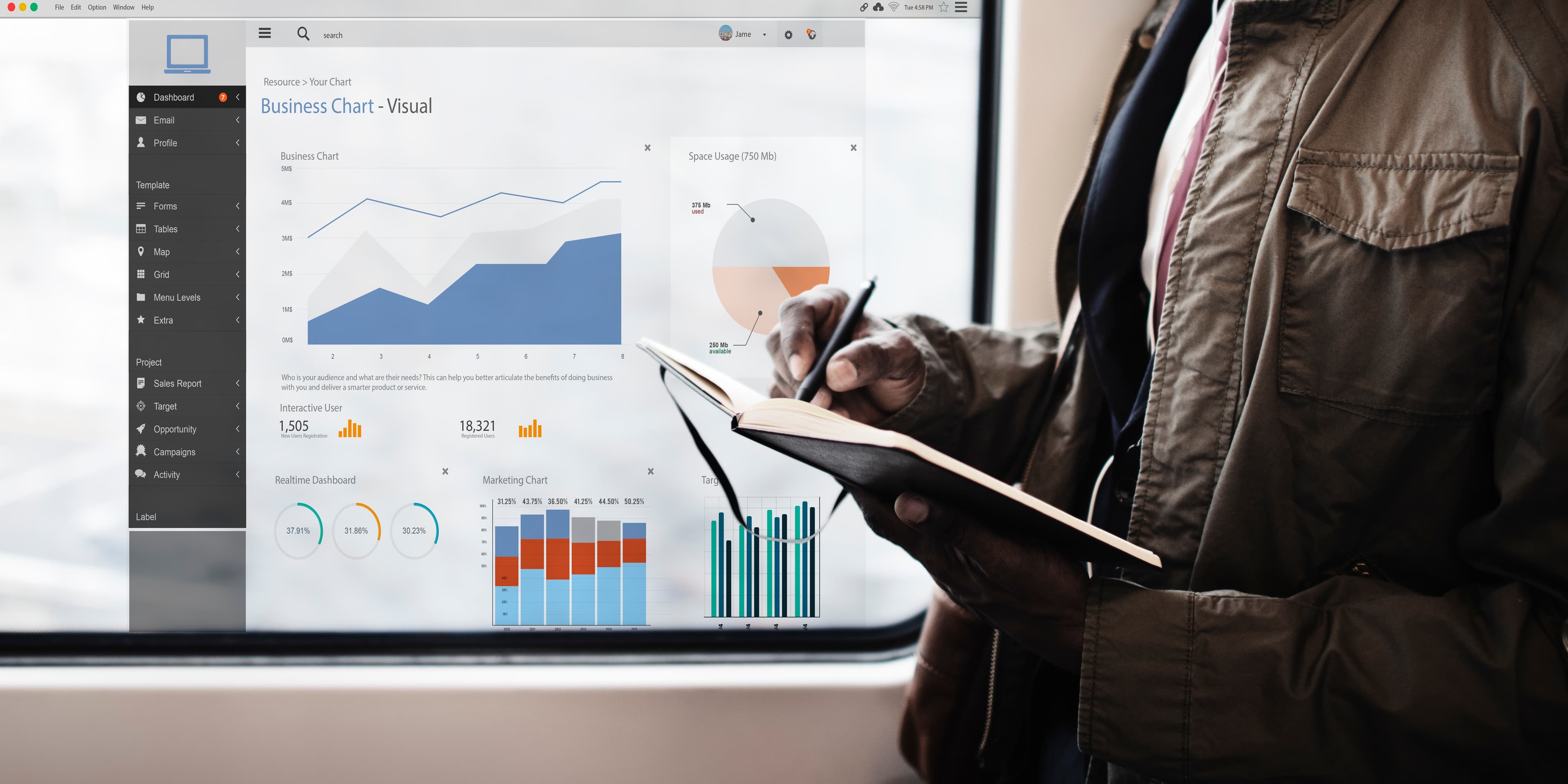 Goal-oriented digital marketing visual for this service section